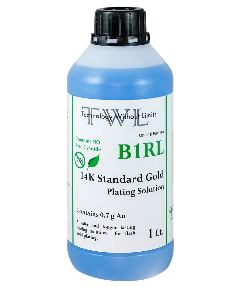 B1RL 14k Gold Plating Solution - 1litre