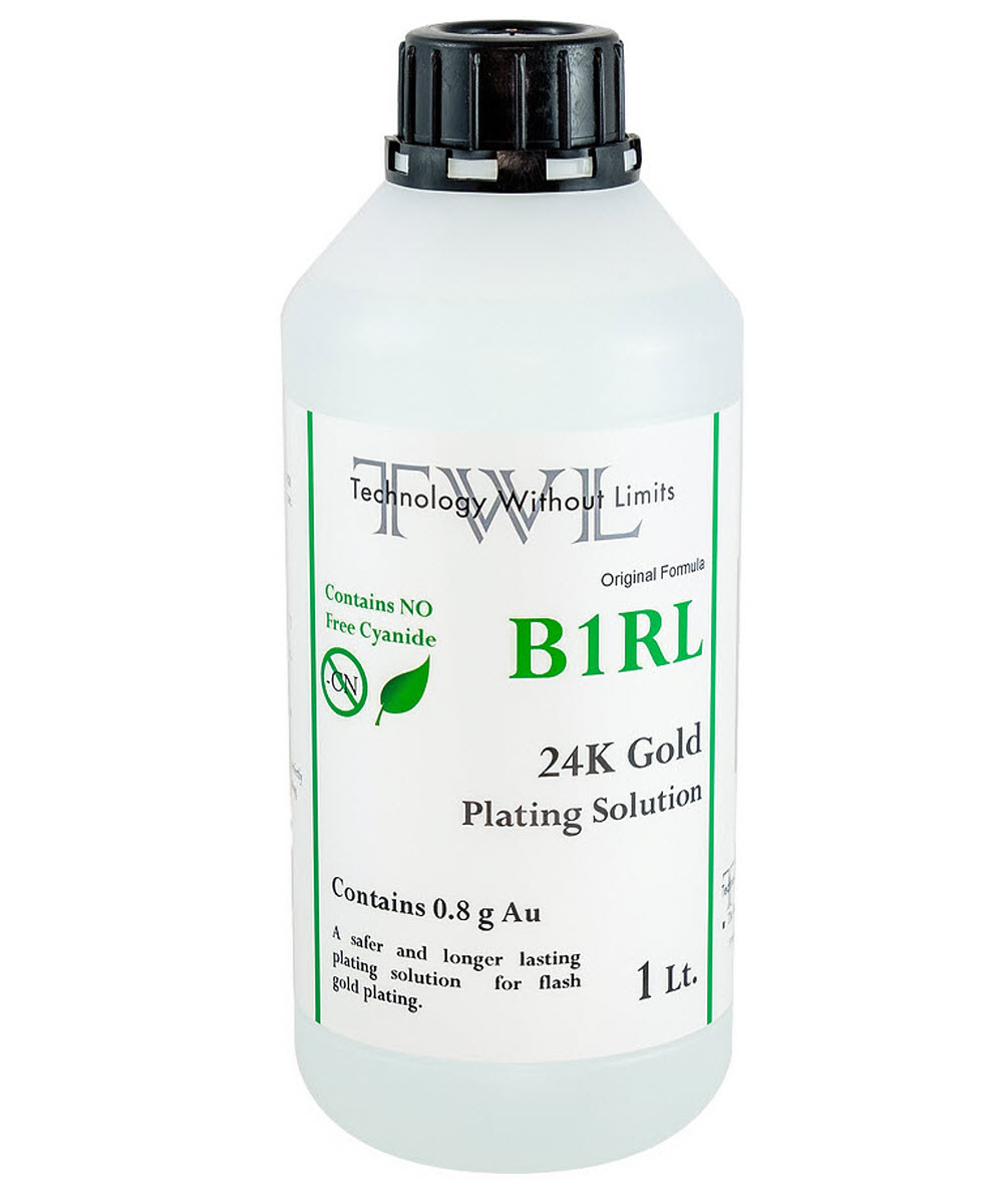 TWL K-22 High Thickness Gold Plating Solution - 500ml